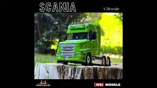 Scania Vlastuin torpedo 6&times;2 tag axle &ldquo;Bring&rdquo;,WSI Truck Models #scania #torpedo #wsi #truckmodels