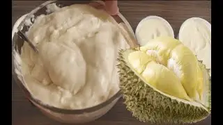 DURIAN ICE CREAM 3 INGREDIENTS ONLY | menu for lock down