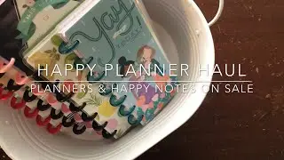 My Happy Planner Haul!