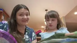 Mia is Doing Her Mom's Makeup!