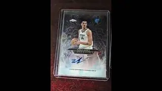 ZACH EDEY AUTO! 😱 Topps Chrome Break 🔥#ToppsChrome #NBA #BasketballCards #ZachEdey #TheHobby #flagg