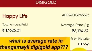 Thangamayil digigold app subscribers doubt. #dailysavings #savemoney #new #digigold @happylifesai