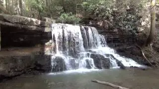 Laurel Run Park in Church Hill, TN - A brief look at one of the three falls in the park