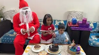 Christmas surprise for kuhu this year | How we celebrated Christmas this time 🤶