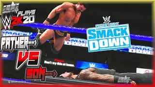 #WWE2K20 #SmackdownOnFox ROMAN REIGNS VS ROBERT ROODE TABLES MATCH #FATHERVSSON #PS4PRO