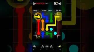 Flow Free Warps - Daily Puzzles - 2025-04-11 - April 11th 2025