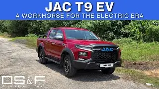 JAC T9 4x4 Electric Pickup Truck Drive Review