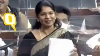 &lsquo;Difficult to Pronounce Atmanirbhar&rsquo;, DMK MP Kanimozhi Speaks Tamil in Parliament