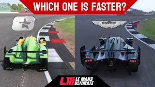Valkyrie Hypercar VS Unrestricted LMP2
