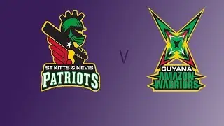 St Kitts and Nevis Patriots vs Guyana Amazon Warriors CPL T20 2017 1st Innings Highlight