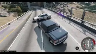 gameplay of #beamng drive as a bad guy end is shocking...