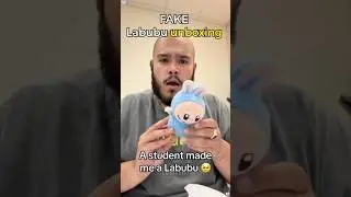 Fake labubu unboxing ☠️ #trollface #troll #edit #labubu