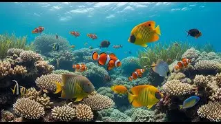 Coral Light Dream 8K &ndash; Peaceful Underwater World & Serene Ocean Energy