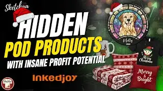 I Found Hidden POD Products With INSANE Profit Potential | Inkedjoy Christmas 2025