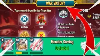 Monster Legends: How To Win Defenses Using Thunder Eagle In Legendary Wars! | Team Wars
