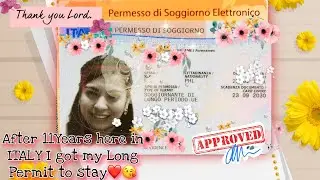 Permesso Soggiorno (Long Permit To Stay here in ItaLy) | ALdah Mhane VLogs