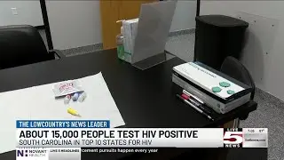 VIDEO: 15,000 people tested positive for HIV in South Carolina