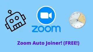 How to Make a Zoom Auto Joiner! | FREE!