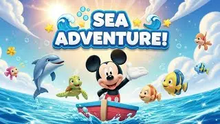 Mickey Mouse Sea Adventure 🐭🌊 | Fun Kids Story