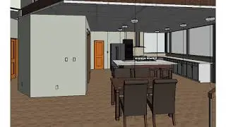 Clarkin House Living Room and Kitchen