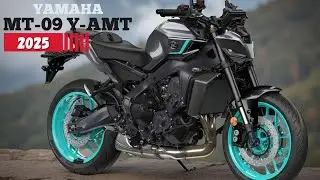 NEW 2025 YAMAHA MT-09 Y-AMT | Now the design is more aggressive