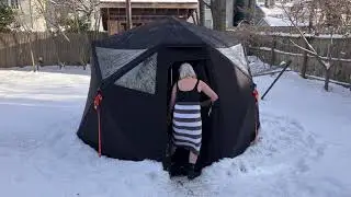 Our Backyard Sauna by Michael Sloan