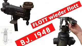 Flott Säulenbohrmaschine Bj. 1948 wieder flott machen - Teil 1