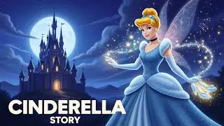 Cinderella Story 🌙✨ || British Bedtime Tales for Kids || English fairy tales #bedtimestories 