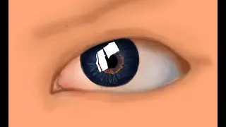Trying to draw an eye on pc-4