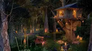 Rain Sounds for Sleeping 🌧️  Nature Rain on Forest Trees 1 Hour