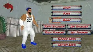 How to make Jey Uso in WR3D | Jey Uso attire in WR3D | Wrestling Revolution 3D |