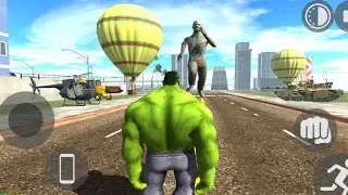 Zombie vs Hulk || indian bikes driving 3D 