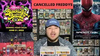 CANCELLED FREDDY FUNKOS WE MAY NEVER GET!