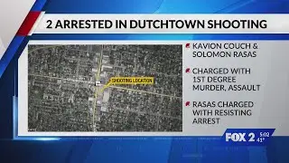 Pair charged in Dutchtown murder