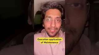 Execution Application of Maintenance. #lawyer #lawstudents #law #legal #court #divorce #marriage