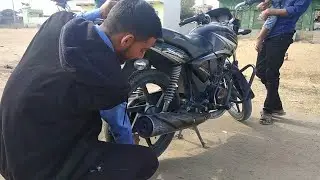 Start your bike without self and kick