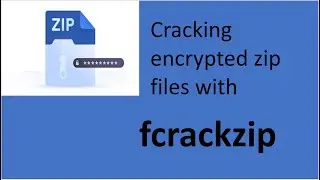 Cracking  encrypted ZIP files | fcrackzip
