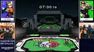 Phantom 2024 Pre-Schlocal SSBM: Joshman vs Scon