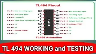 tl494|tl494 inverter circuit| tl494 pwm circuit|tl494 ic working in hindi