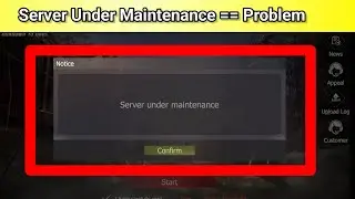 Server Under Maintenance Problem in last day rules survival | Last island of survival game open issu