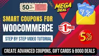 How to Create Coupons & Discounts in WooCommerce (Smart Coupons Tutorial)