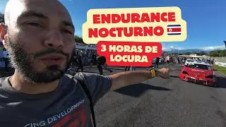 Carrera de Endurance 3 Horas NOCTURNA en Costa Rica 🇨🇷  Atardecer, PITS y Parrilla en Parque Viva
