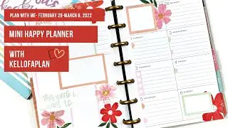 Plan with Me- Mini Happy Planner- February 28-March 6, 2022