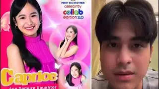 🔴 WILL ASHLEY, MAY SINABI TUNGKOL KAY CAPRICE NG PBB COLLAB 2.0 