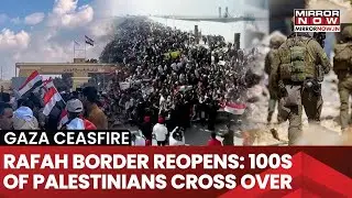 Rafah Border Reopens After 9 Months | Palestinians Exit Gaza For Egypt? | WATCH