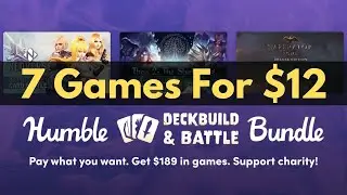 HUMBLE DECKBUILD & BATTLE BUNDLE | 7 Games For $12 | ENDS 28-MAY-2021