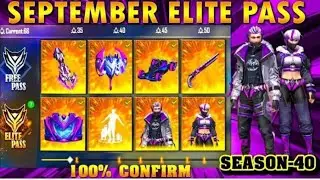 🛡season 40 elite pass free fire /review September elite pass free fire