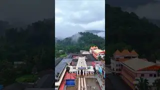 Kukke Subramanya Temple Aerial View | Divine Drone Shot of Sacred Subramanya Hills 🕉️✨