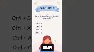 What is the shortcut for select all items? #shortvideo #shortcutkeys