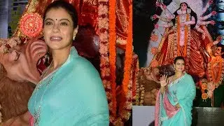 Kajol's Durga Puja 2017 | North Bombay Sarbojanin Durga Puja